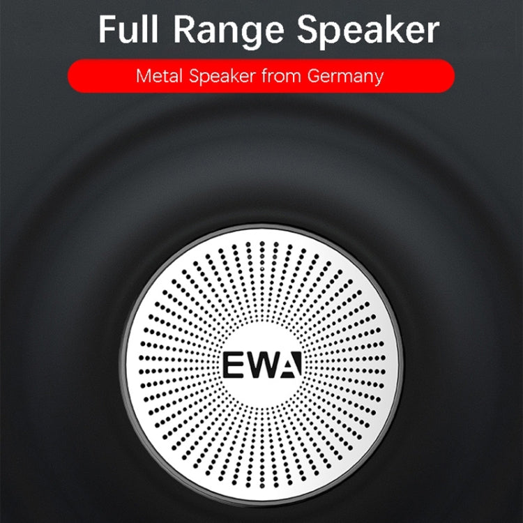 EWA A103 Altoparlante Bluetooth portatile Wireless Heavy Bass Bomm Box Subwoofer Chiamata telefonica Surround Sound Bluetooth Altoparlante per doccia