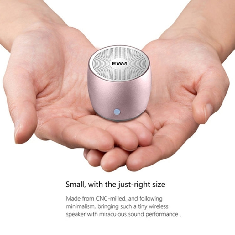 EWA A103 Altoparlante Bluetooth portatile Wireless Heavy Bass Bomm Box Subwoofer Chiamata telefonica Surround Sound Bluetooth Altoparlante per doccia