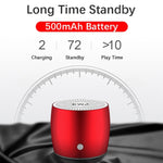 EWA A103 Altoparlante Bluetooth portatile Wireless Heavy Bass Bomm Box Subwoofer Chiamata telefonica Surround Sound Bluetooth Altoparlante per doccia