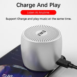 EWA A103 Altoparlante Bluetooth portatile Wireless Heavy Bass Bomm Box Subwoofer Chiamata telefonica Surround Sound Bluetooth Altoparlante per doccia