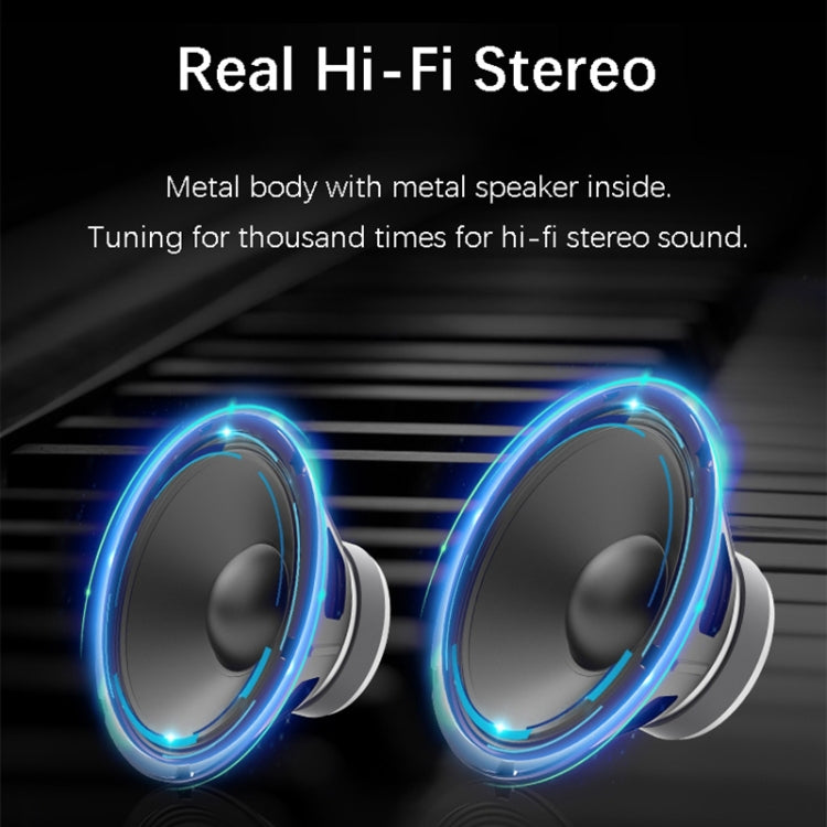 EWA A103 Altoparlante Bluetooth portatile Wireless Heavy Bass Bomm Box Subwoofer Chiamata telefonica Surround Sound Bluetooth Altoparlante per doccia