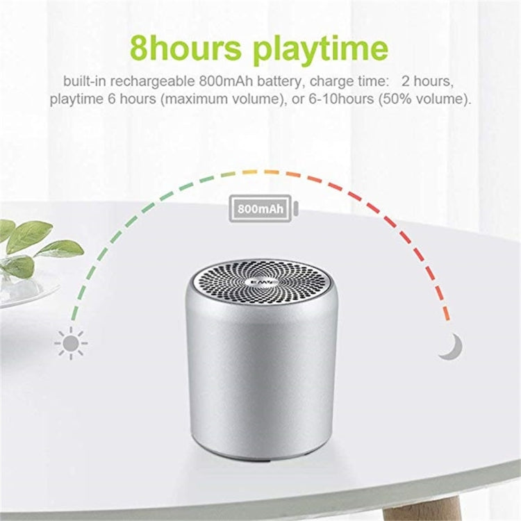 EWA A107 TWS Altoparlante portatile Super Mini Bluetooth Subwoofer wireless Boom Box Altoparlanti per computer Bocinas Altoparlante per doccia