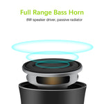 Altoparlante in metallo EWA A2 Pro Altoparlante per bassi audio Bluetooth impermeabile per esterni