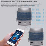 Altoparlante portatile Super Mini Bluetooth EWA A113 Altoparlanti Boom Box per subwoofer bassi wireless