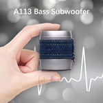 Altoparlante portatile Super Mini Bluetooth EWA A113 Altoparlanti Boom Box per subwoofer bassi wireless