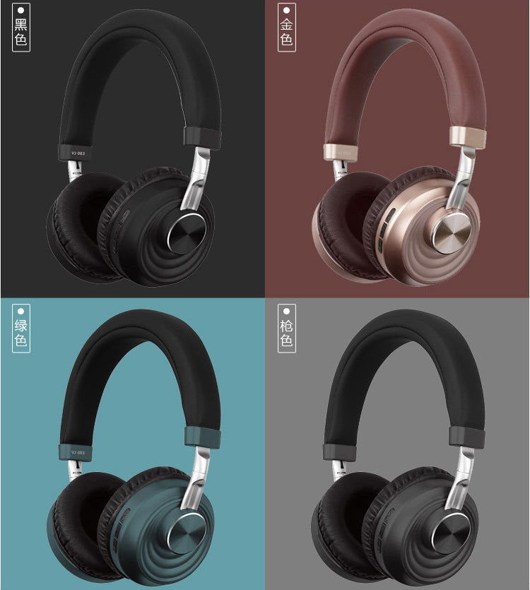 VJ083 Auricolare wireless pieghevole Bluetooth Gioco competitivo Musica Sport Spina Auricolare wireless per cartoni animati