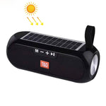 T&G TG182 Carillon stereo wireless a colonna portatile Energia solare impermeabile USB AUX Radio FM super bass