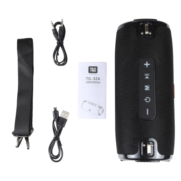 T&G TG125 Altoparlante a colonna portatile Altoparlante Bluetooth da 20 W Altoparlante per lettore musicale Scatola con radio FM Aux TF Subwoofer Altoparlante per bassi