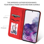 Custodia in pelle a vibrazione orizzontale magnetica per affari Retro Skin Feel, For Galaxy S20, For Galaxy S20 Plus, For Galaxy S20 Ultra