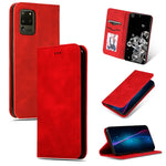 Custodia in pelle a vibrazione orizzontale magnetica per affari Retro Skin Feel, For Galaxy S20, For Galaxy S20 Plus, For Galaxy S20 Ultra