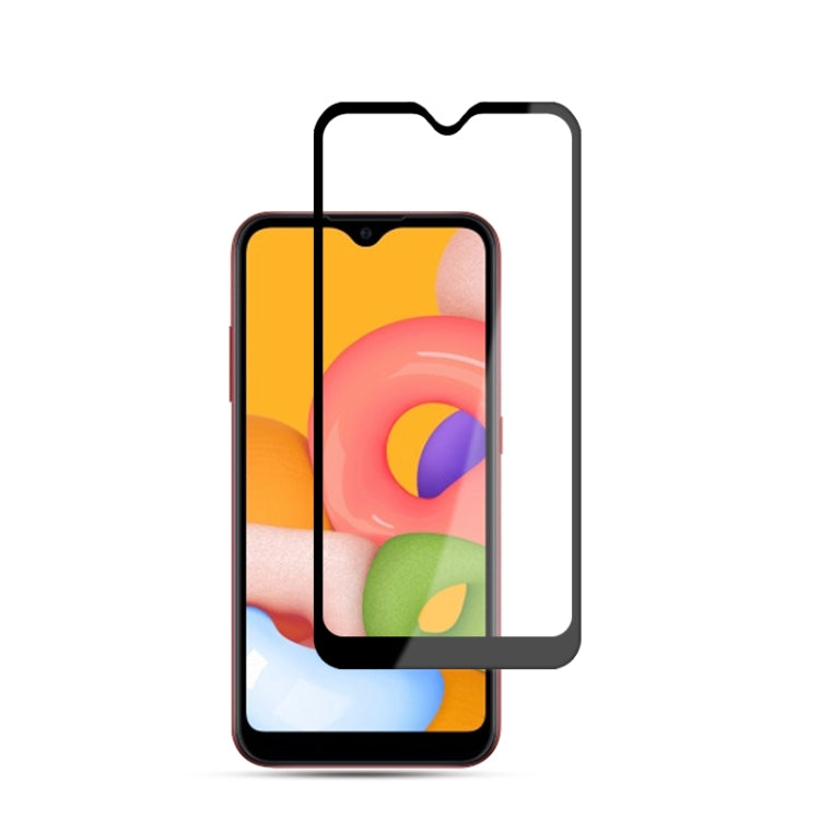 Pellicola in vetro temperato 0,33 mm per Galaxy A01 2 pezzi