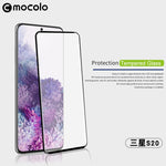 Pellicola in vetro temperato curvo a schermo intero mocolo 0,33 mm 9H 3D, For Galaxy S20, For Galaxy S20+, For Galaxy S20 Ultra
