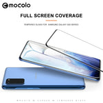 Pellicola in vetro temperato curvo a schermo intero mocolo 0,33 mm 9H 3D, For Galaxy S20, For Galaxy S20+, For Galaxy S20 Ultra
