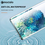Pellicola in vetro temperato curvo a schermo intero mocolo 0,33 mm 9H 3D, For Galaxy S20, For Galaxy S20+, For Galaxy S20 Ultra