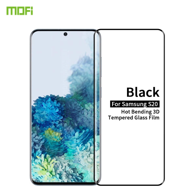 MOFI 9H 3D Pellicola in vetro temperato a prova di esplosione con flessione termica a schermo intero, For Samsung Galaxy S20, For Samsung Galaxy S20 Plus, For Samsung Galaxy S20 Ultra