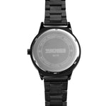 Skmei 9210 Fashion Trend Orologio da polso da uomo d'affari Semplice orologio al quarzo in oro impermeabile con superficie tridimensionale Uomo, For Men
