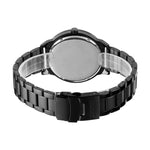 Skmei 9210 Fashion Trend Orologio da polso da uomo d'affari Semplice orologio al quarzo in oro impermeabile con superficie tridimensionale Uomo, For Men