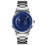 Skmei 9210 Fashion Trend Orologio da polso da uomo d'affari Semplice orologio al quarzo in oro impermeabile con superficie tridimensionale Uomo, For Men