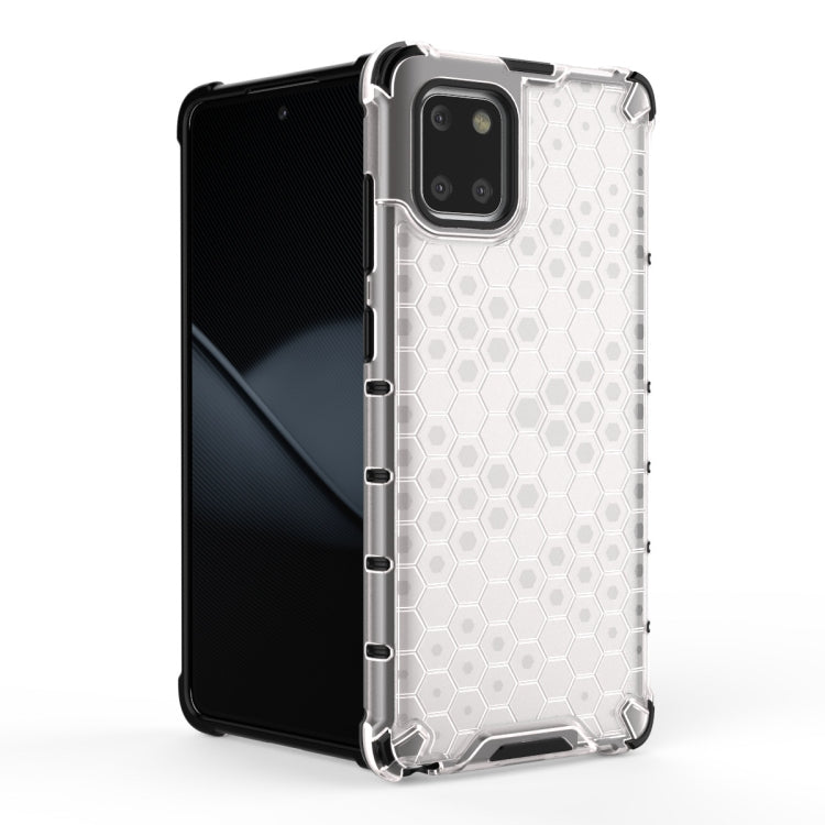 Per Galaxy A71 Custodia antiurto per PC + TPU a nido d'ape, For Galaxy A71