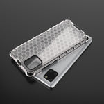 Per Galaxy A71 Custodia antiurto per PC + TPU a nido d'ape, For Galaxy A71