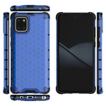 Per Galaxy A71 Custodia antiurto per PC + TPU a nido d'ape, For Galaxy A71