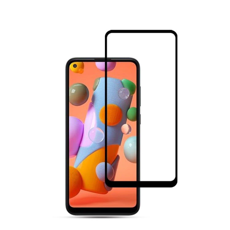 2PCS mocolo 0.33mm 9H 2.5D Full Glue Pellicola in vetro temperato, For Galaxy A11, For Galaxy A81, For Galaxy M31, For Galaxy A41, For Galaxy A70e, For Galaxy A31