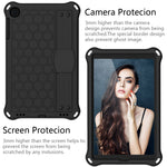 Design a nido d'ape EVA + PC Guscio protettivo piatto anticaduta a quattro angoli con cinghie, For iPad mini 5 / 4 / 3 / 2 /1