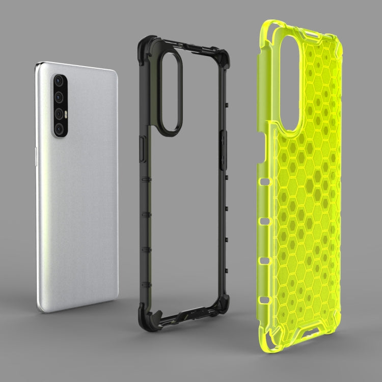 Per OPPO Reno 3 Pro antiurto PC a nido d'ape + custodia in TPU, For OPPO Reno 3 Pro, For OPPO Reno3 Pro, For OPPO Reno 3 Pro 2