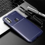Per Mootora MOTO E7 Custodia in TPU antiurto in fibra di carbonio, For Mootora MOTO E7