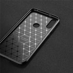 Per Mootora MOTO E7 Custodia in TPU antiurto in fibra di carbonio, For Mootora MOTO E7