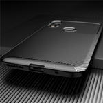 Per Mootora MOTO E7 Custodia in TPU antiurto in fibra di carbonio, For Mootora MOTO E7
