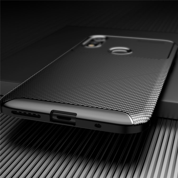 Per Mootora MOTO E7 Custodia in TPU antiurto in fibra di carbonio, For Mootora MOTO E7