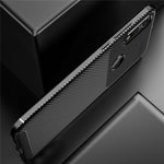 Per Mootora MOTO E7 Custodia in TPU antiurto in fibra di carbonio, For Mootora MOTO E7