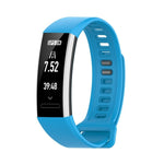 Per cinturino in silicone con cinturino sportivo Huawei Band 2 Pro / Band 2 / ERS-B19 / ERS-B29, White, Orange, Pink, Black, Gray, Green, Blue, Midnight Blue