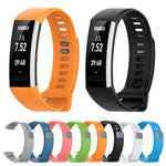 Per cinturino in silicone con cinturino sportivo Huawei Band 2 Pro / Band 2 / ERS-B19 / ERS-B29, White, Orange, Pink, Black, Gray, Green, Blue, Midnight Blue