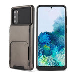Per Galaxy S20 TPU + PC con custodia per carte antiurto, For Galaxy S20