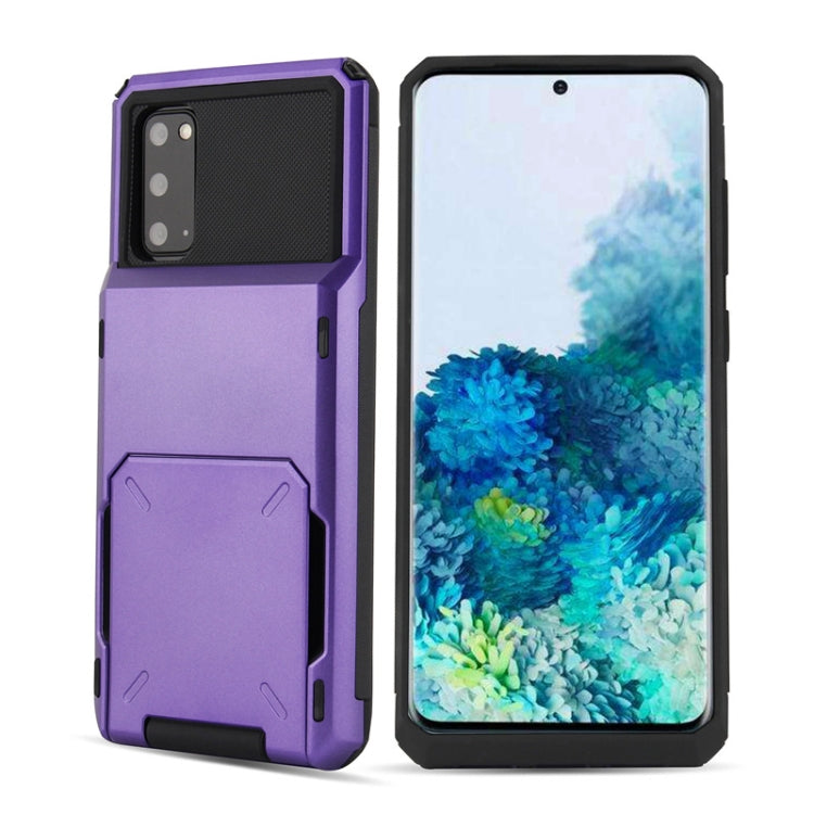Per Galaxy S20 Plus TPU + PC con custodia per carte antiurto, For Galaxy S20 Plus