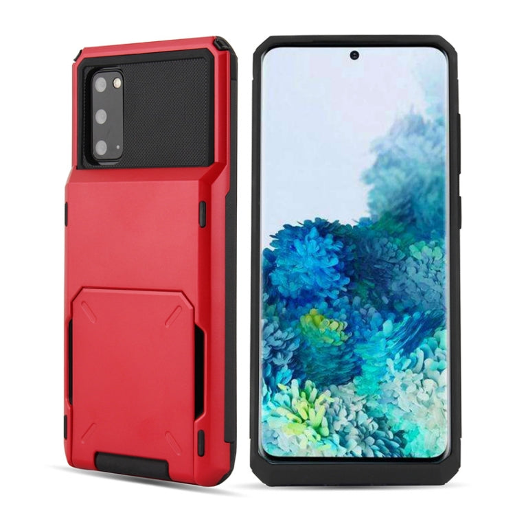 Per Galaxy S20 Plus TPU + PC con custodia per carte antiurto, For Galaxy S20 Plus