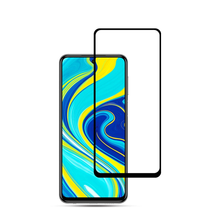 Per Xiaomi Redmi Note 9 Pro / 9 Pro Max 2 pezzi mocolo 0,33 mm 9H 2,5D Pellicola in vetro temperato con colla completa, For Xiaomi Redmi Note 9 Pro / 9 Pro Max(2pcs)