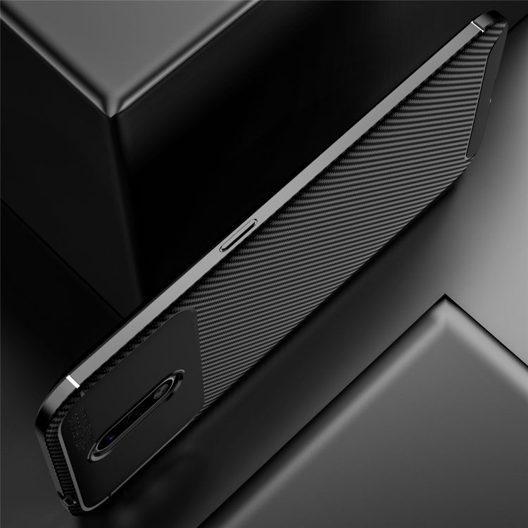 Per la custodia in TPU antiurto con struttura in fibra di carbonio NOKIA 2.3, For NOKIA 2.3