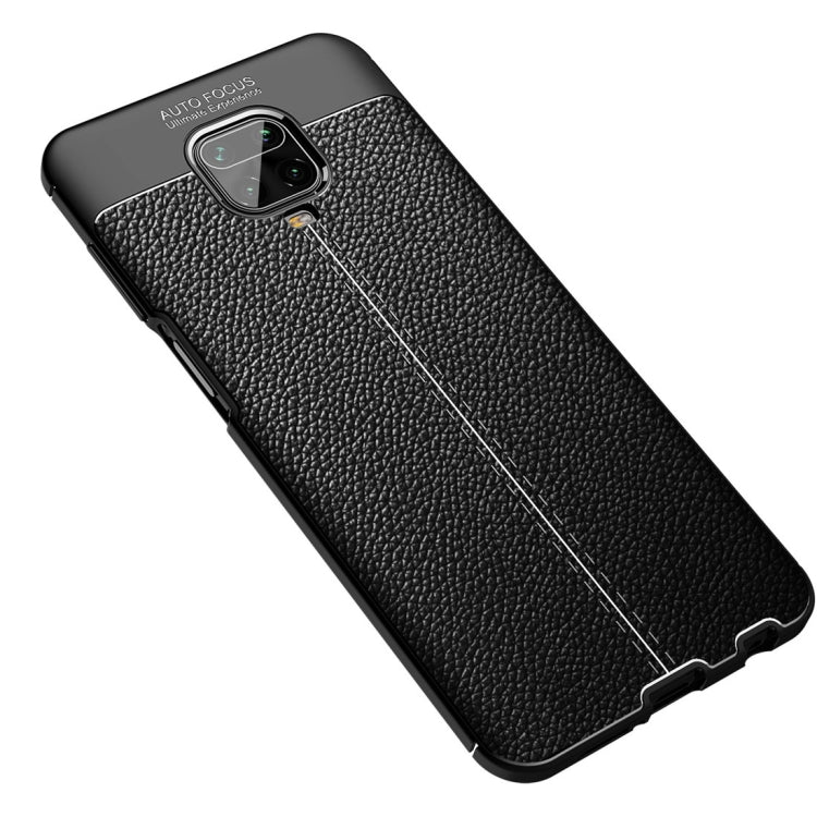 Per Xiaomi Redmi Note 9 Pro Max Litchi Texture TPU Custodia antiurto