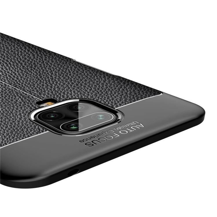 Per Xiaomi Redmi Note 9 Pro Max Litchi Texture TPU Custodia antiurto