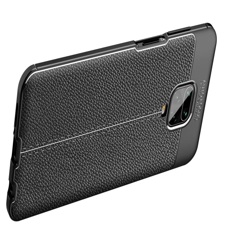 Per Xiaomi Redmi Note 9 Pro Max Litchi Texture TPU Custodia antiurto