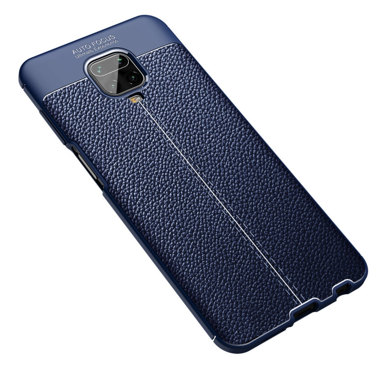 Per Xiaomi Redmi Note 9 Pro Max Litchi Texture TPU Custodia antiurto