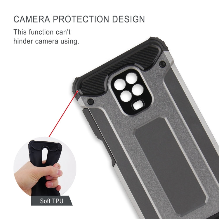 Per Xiaomi Redmi Note 9 Pro Max Custodia combinata Magic Armor TPU + PC, For Xiaomi Redmi Note 9 Pro Max, For Redmi Note 9 Pro Max