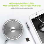 EWA A3 Mini Altoparlanti 8W 3D Stereo Music Surround Altoparlanti Bluetooth senza fili Portatile Sonud Bass Supporto TF Cards USB