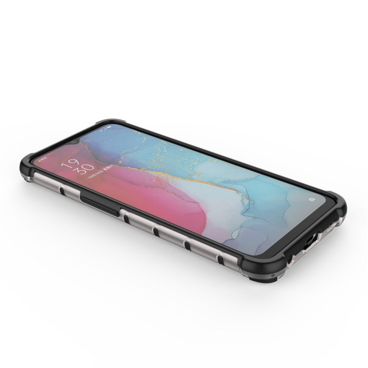 Per OPPO Reno3 Custodia antiurto per PC + TPU a nido d'ape, For OPPO Reno3 5G