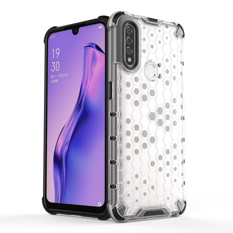 Per OPPO A8/A31 PC a nido d'ape antiurto + custodia in TPU, For OPPO A8