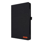 Custodia protettiva piatta in tessuto + TPU con clip per biglietti da visita, For Huawei Matepad Pro 10.8