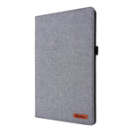 Custodia protettiva piatta in tessuto + TPU con clip per biglietti da visita, For Huawei Matepad Pro 10.8